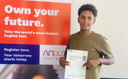 Small steps, big achievements! ???? Fentahun is so grateful for every breakthrough on the road to mastering English. #IELTS #LanguageJourney #Gratitude"